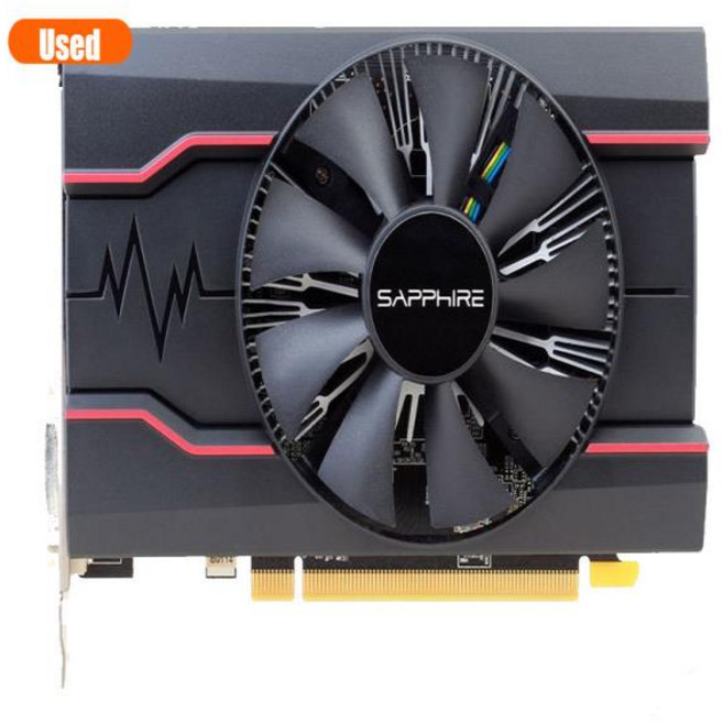 PC 데스크탑 컴퓨터 게임 맵 사파이어 RX550 4GB DDR5 그래픽 카드 PCI-E X16