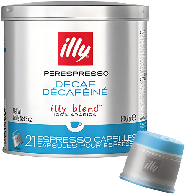 일리 디카프 디카페인 캡슐커피, 6.7g, 21개입, 1개