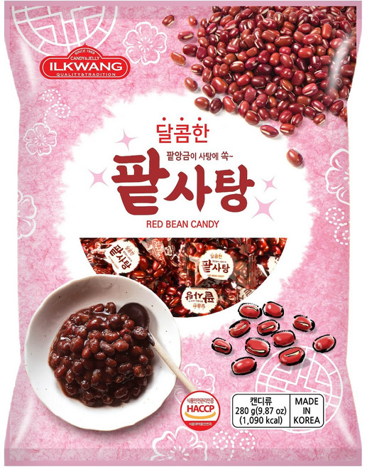 일광제과 팥사탕, 280g, 3개