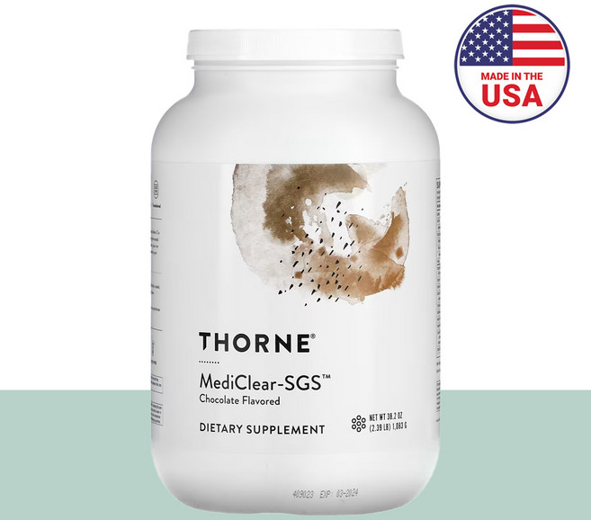 미국산 쏜리서치 메디클리어 SGS 초콜릿맛 1083g Thorne Research MediClear 선물증정, 1개, 1.083kg