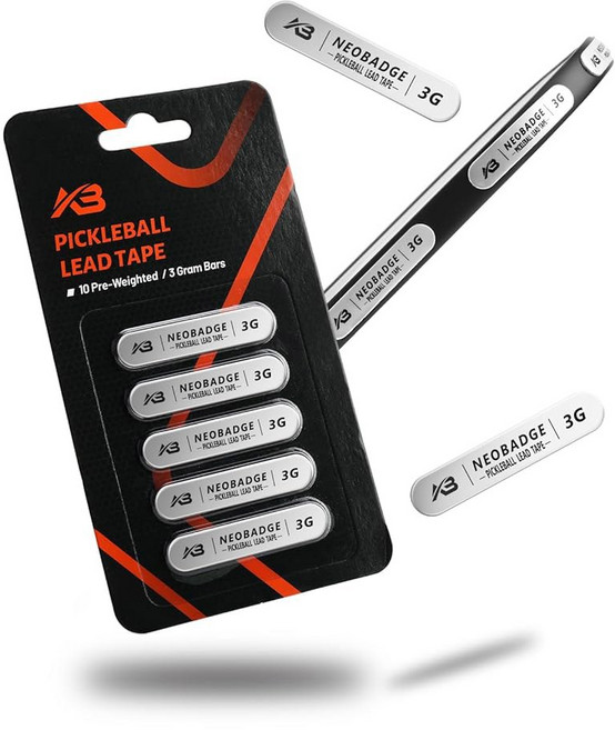 네오배지 피클볼 리드 테이프 - 초고점 접착 패들을 위해 특별히 설계된 공을 치는 완벽한 순간을 만드는 것이 더 나은 선수가 될 수 있습니다.