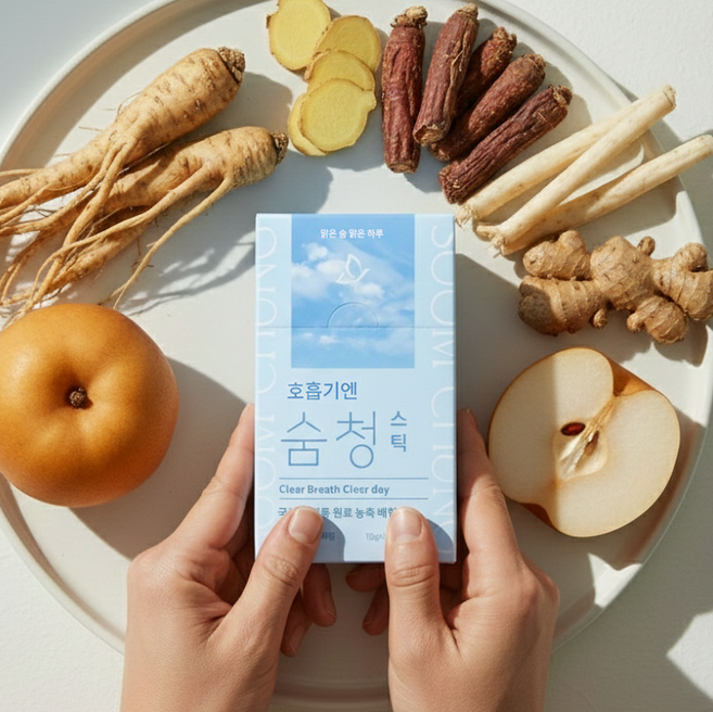 [동행축제 우수제품] 호흡기엔 숨청스틱 국내산 더덕 도라지 배 프리미엄, 360g, 1개