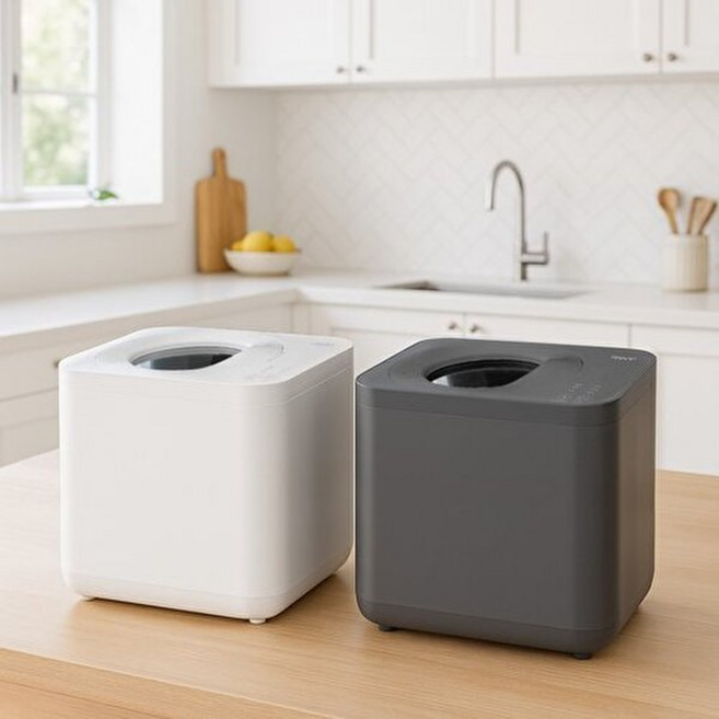 오쿠 3세대 대용량 건조분쇄식 음식물처리기 4L 가정용, OCS-FS5000GY, 그레이