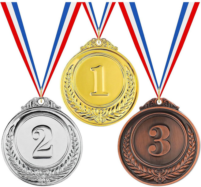 다온컴퍼니 시상식 우승 목걸이 금은동 메달, 1세트