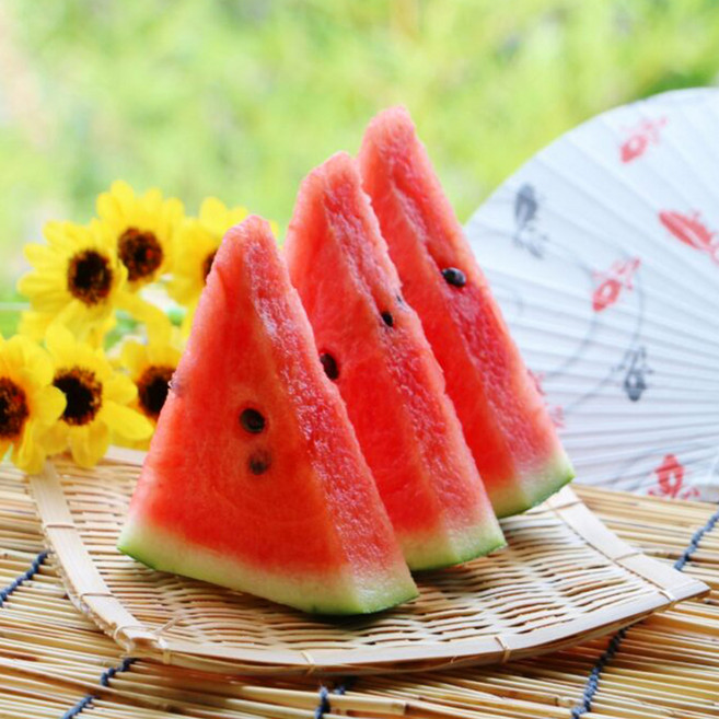 산지직송 하우스 꿀 수박 3kg 5kg 7kg, 1개, 정품 하우스수박 4kg내외