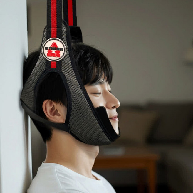 반자동 목견인치료기 수직견인기 목과승모근 시원하게견인/ 무료반품 사용후결정 넥픽스 특허제품, 1개, 단품 구매-구매안함