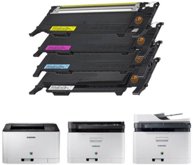 삼성전자 컬러 레이저 프린터 토너 호환 SL-C565FW SL-C565W, 1개입, CLT-C515S 파랑 1000매