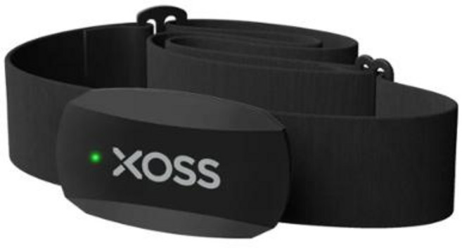 XOSS X2 심박수 센서 모니터 가슴 스트랩 블루투스 호환 ANT GARMIN Bryton IGS 컴퓨터용, 1개