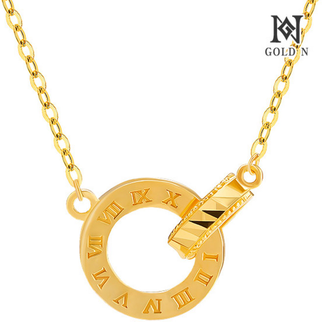 골드앤 순금 24K 랑데뷰 목걸이 데일리 베이직 고급 기념일 여자친구 선물추천