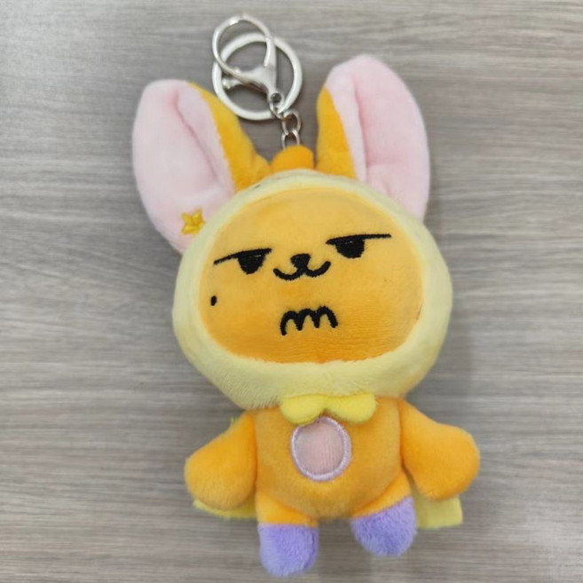 TXT 崔秀彬 姜太顯 崔杋圭 崔然竣 娃娃玩偶 PPULBATU 毛絨公仔掛件, 1個, 崔然竣12cm