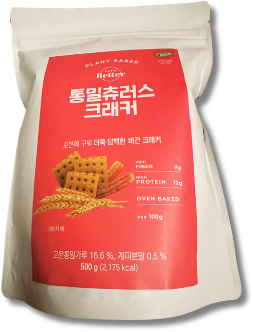 잇츠베러 통밀츄러스 크래커 미니 500g