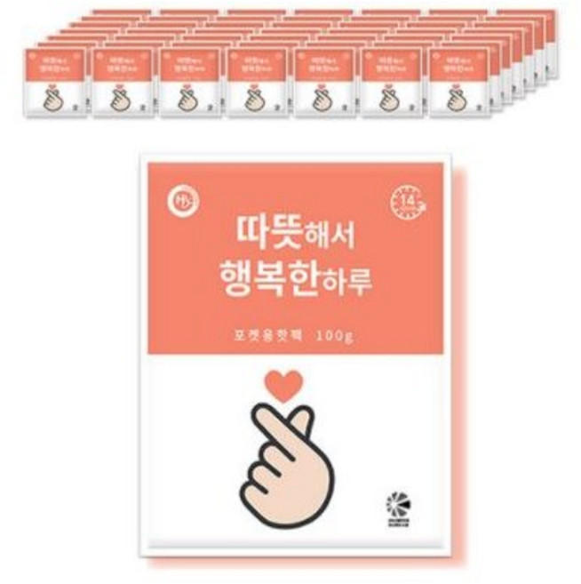 해피데이 행복한 핫팩 포켓형 100g, 250개