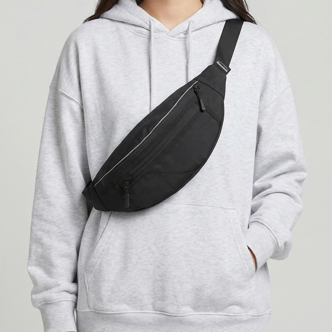 [담앤드솜 담솜온] 담탠 힙색 슬링백 크로스백 메신저백 남녀공용 여행용 운동 생활방수