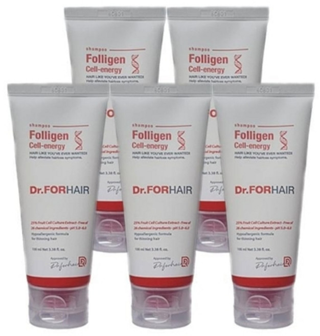기타 닥터포헤어 폴리젠 셀 에너지 샴푸 100ml (휴대용) 5개 Ss
