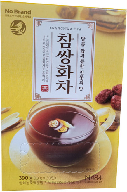노브랜드 따듯한 하루 한잔 참 쌍화차 13g 30입, 30개입, 4개