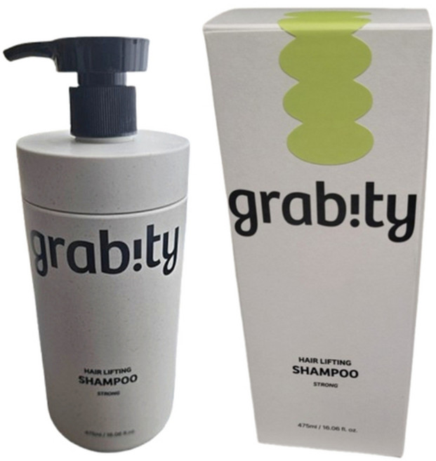 그래비티 기능성 탈모샴푸 두피클리닉 헤어리프팅 엑스 트라 스트 롱 스트롱 카이스트, 1개, 475ml