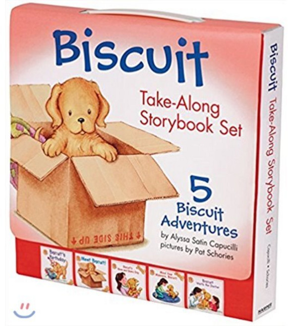 Biscuit Take-Along Storybook Set, Harperfestival