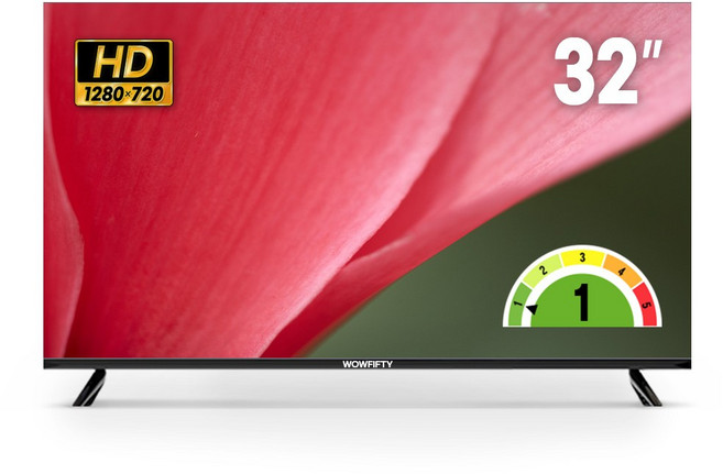 4위 - 와우피프티 HD LED TV, 81cm(32인치), 32HD, 스탠드형, 고객직접설치