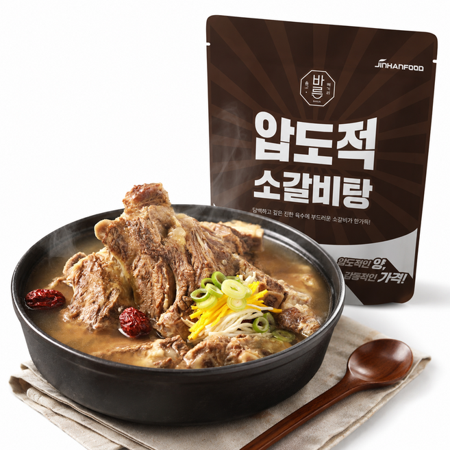 소갈비 35.66% 압도적 소갈비탕 실온보관, 2개, 1.5kg