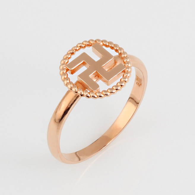 골드몬 14k 18k 티티움 만자 반지