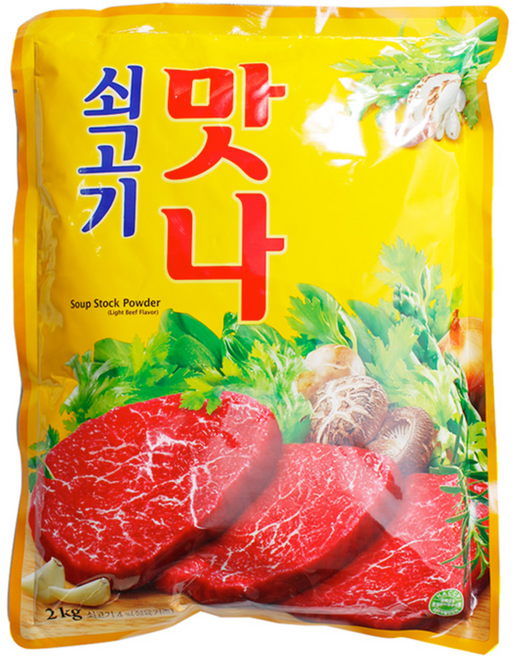 청정원 쇠고기맛나, 2kg, 8개