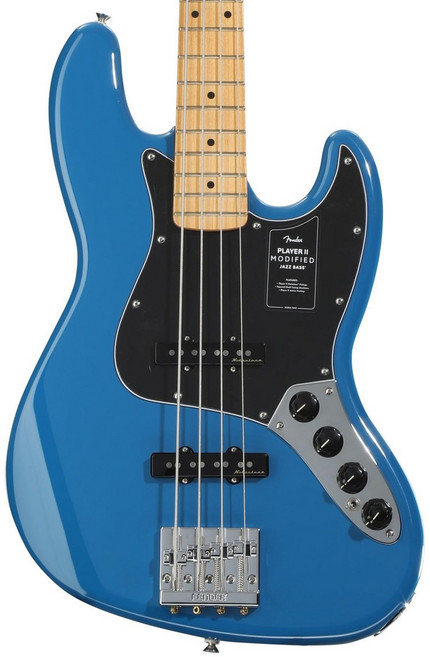 FenderPlayer II Modified Active Jazz Bass Maple Fingerboard Electric Blue 펜더, 1개