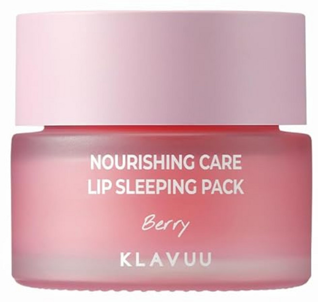 KLAVUU 클라우뷰 공식 나리싱 케어 립 슬리핑 팩 베리 20g, 1개, 1개입