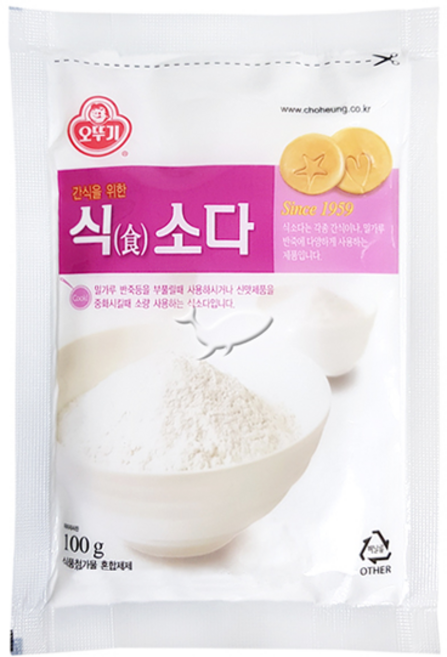 오뚜기 식소다, 100g, 3개