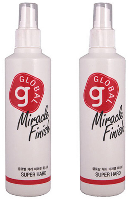새한글로벌 체리 미러클 휘니쉬 헤어스프레이, 240ml, 2개