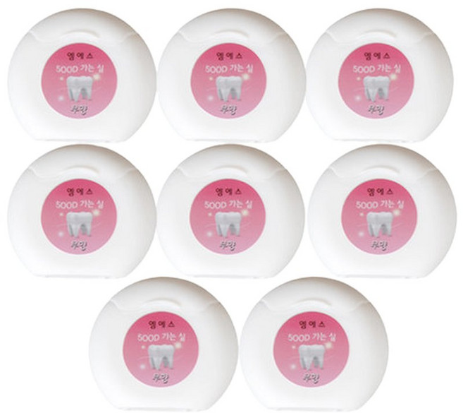 엠에스 치실 50M x 8개 무향, 1개입