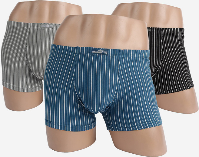 아날도바시니 스트라이프 면스판 드로즈 3P세트 G0347