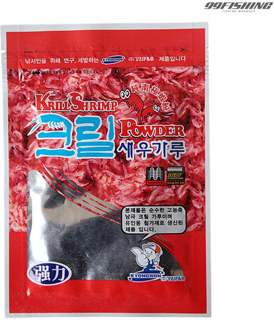 경원 크릴 새우가루 집어제 첨가제 민물떡밥, 크릴새우가루, 1개