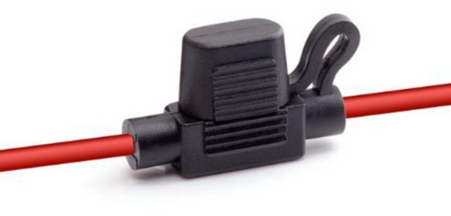 차량용 방수 휴즈 홀더 자동차 퓨즈 커넥터, 1개