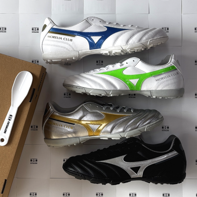 미즈노 발볼넓은 풋살화 모렐리아 2 클럽 AS TF