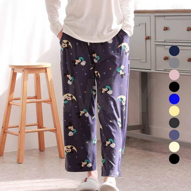 투와이 남녀공용 디즈니 피치 파자마 바지 DD216