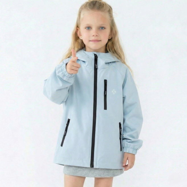 초등 주니어 남녀공용 바람막이 후드점퍼110-150호