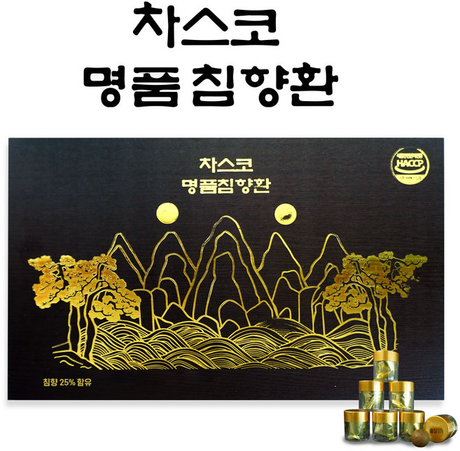 차스코 명품침향환, 3.7g 60환, 1개, 220g