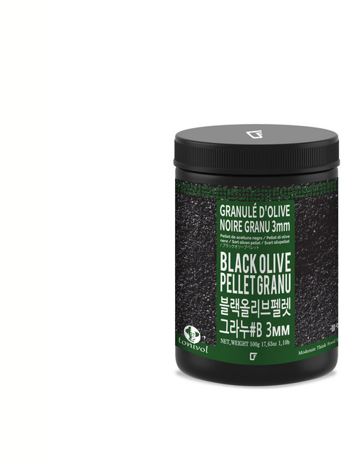 번트 드라이 블랙올리브 파우더 Burnt Black Olive Powder 3mm, 1개, 500g