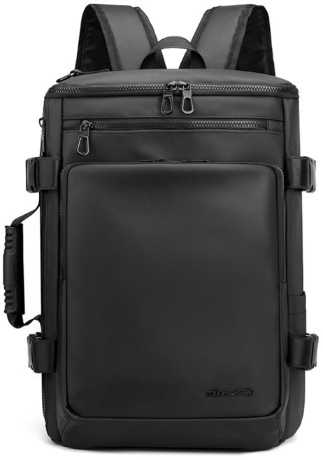 多功能商務防水旅行背包, 黑色