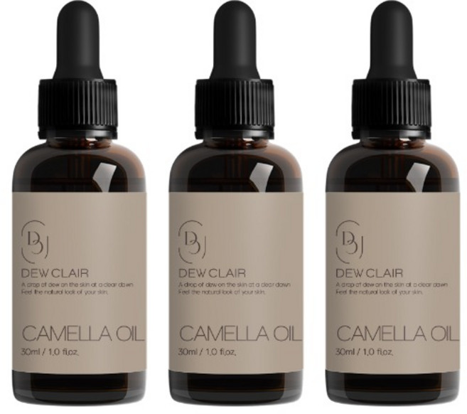 듀끌레어 동백 오일, 3개, 30ml