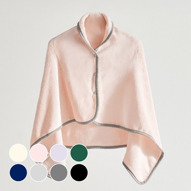 데시뉴 뉴노멀 양면 극세사 망토 담요 블랭킷