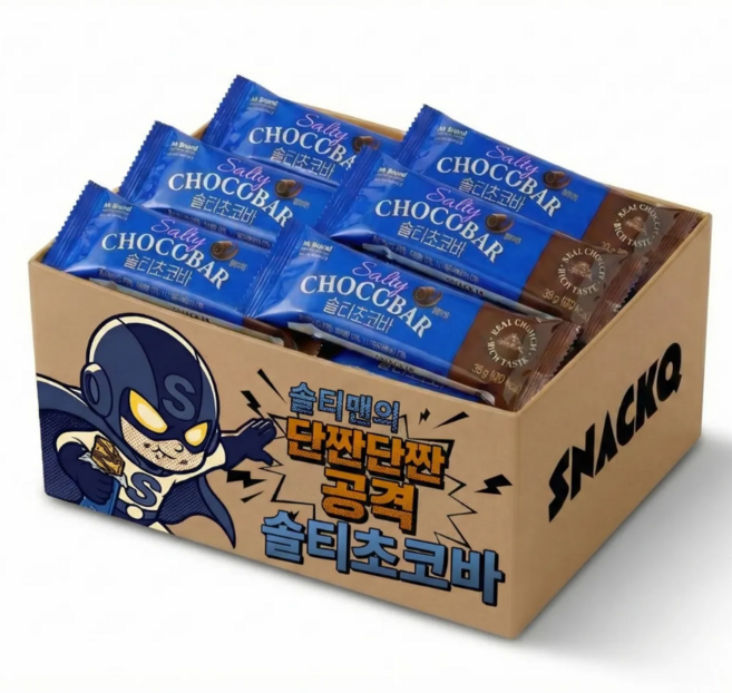 스낵큐 노브랜드 과자, 4개, 38g