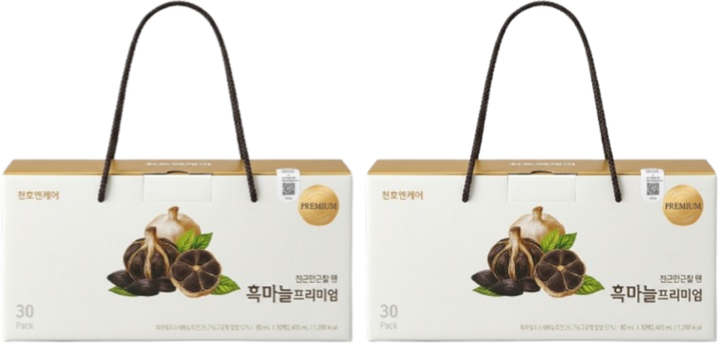 천호식품 흑마늘진액프리미엄, 80ml, 60개