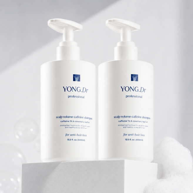 2위 - 용닥터 탈모 완화 기능성 샴푸 스칼프 볼륨 카페인 샴푸 400ml 2개