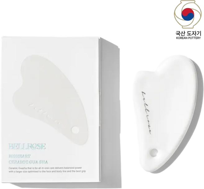 벨로즈 국산 세라믹 괄사 마사지 도구, 1개