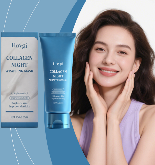 잡티 완화및 피부 탄력 콜라겐 필오프 마스크 리프팅 뷰티 마스크 온화하게 보살피다 고급 콜라겐 마스크팩 부드러운/피부/보습, 50ml*7병