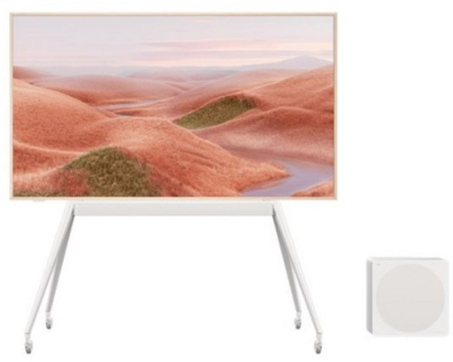 TCL 4K QLED 프레임 TV + 이동식 스탠드 세트, 215cm/85인치, 85A300 PRO, 스탠드형, 방문설치