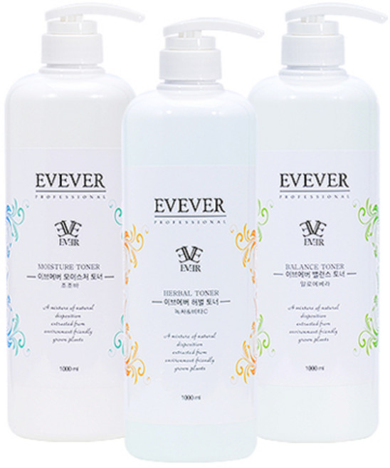 이브에버 조조바 모이스처 토너 1000ml 대용량 스킨 건성 피부 수분 피부결 진정 보습, 1L, 1개