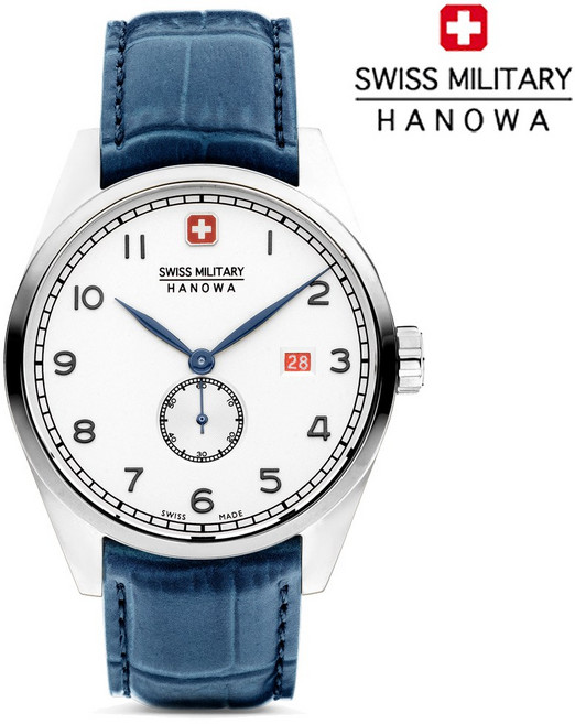 스위스밀리터리 하노와 100M 방수 남성 손목시계 SMWGB0000702 SWISS MADE