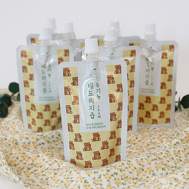 심스오가닉 유기농 배도라지즙 100mx30포, 30개, 100ml